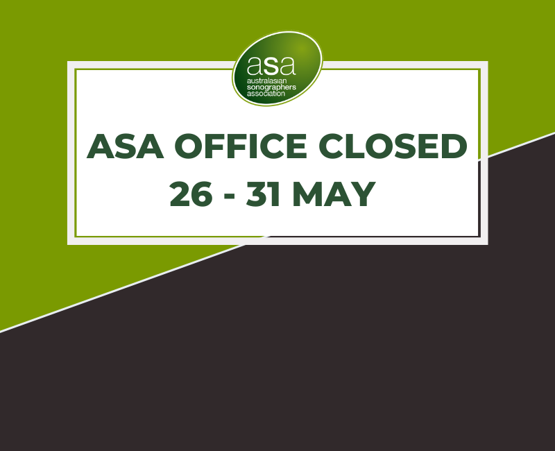ASA Office Closed 26-31 May